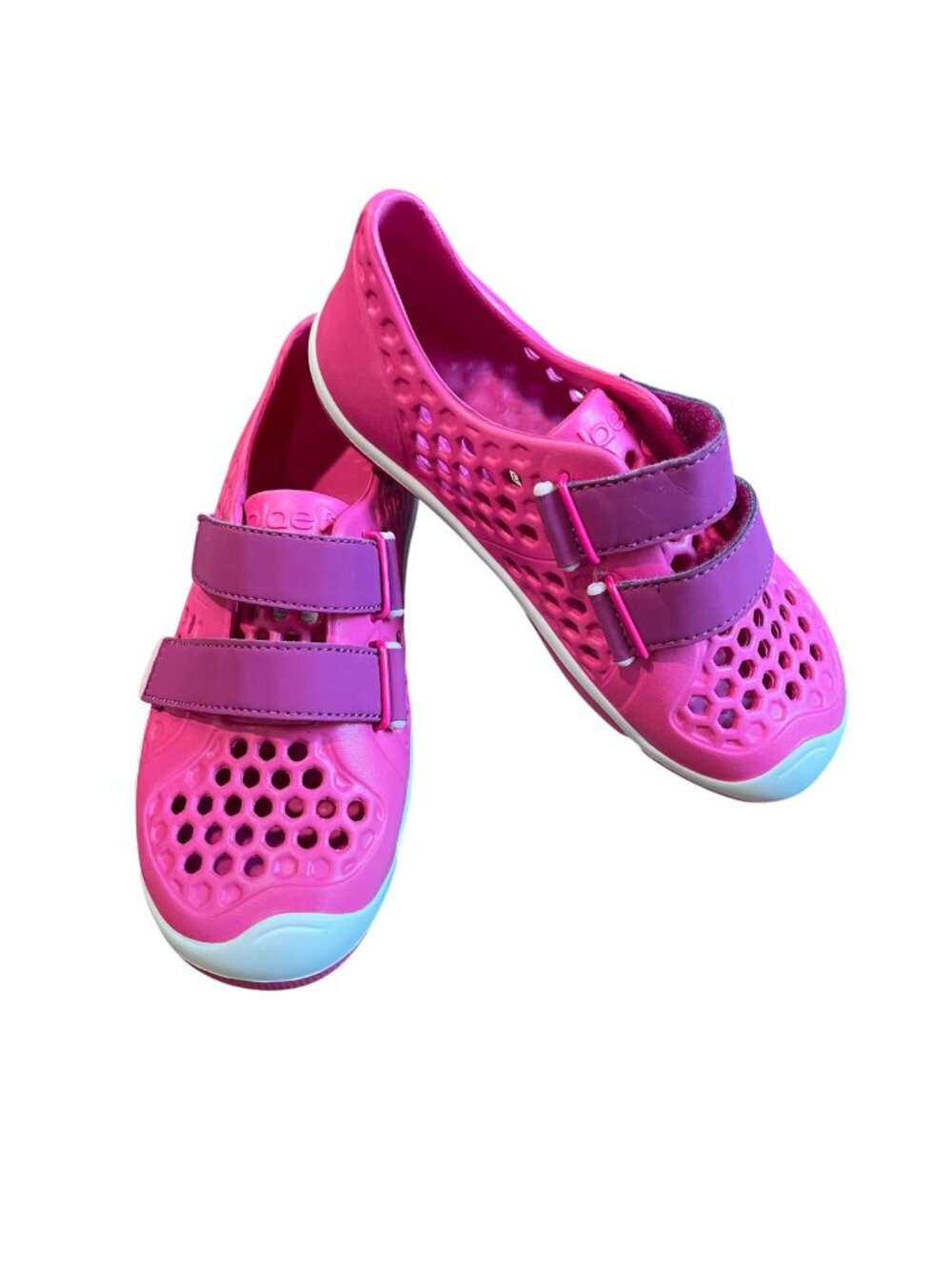 Plae Mimo Water Sneakers Girls Size 13 Fuschia Lightweight Flexible Breathable